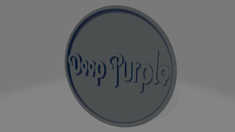 Deep Purple coaster