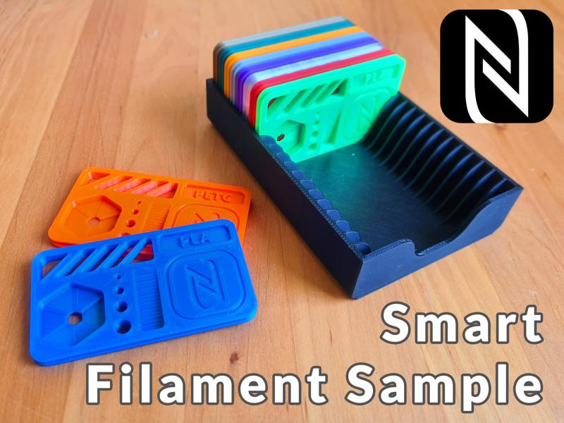 Smart Filament Samples | NFC Filament Color Swatches