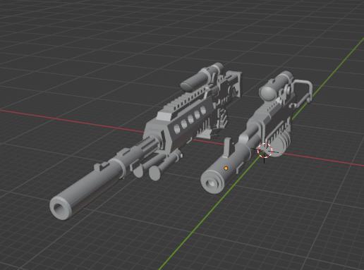 Alternative guard suppressed weapons