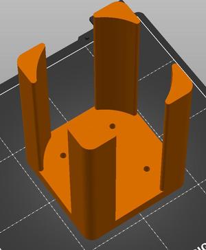 120 mm Desk monitor riser leg.