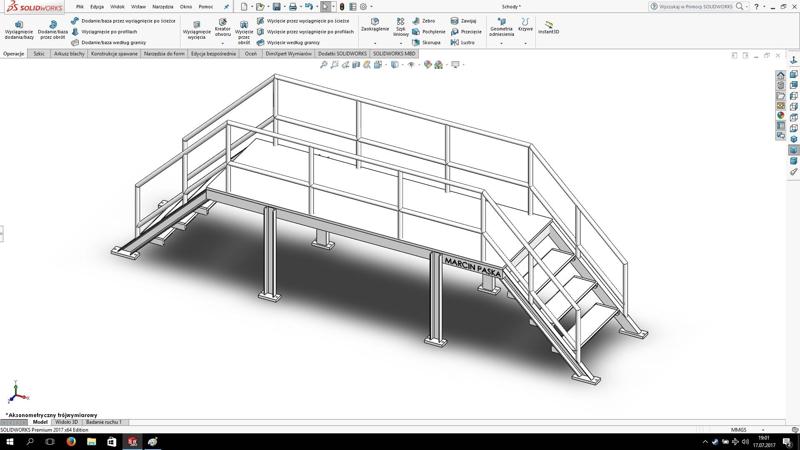 Stairs (welded construction)