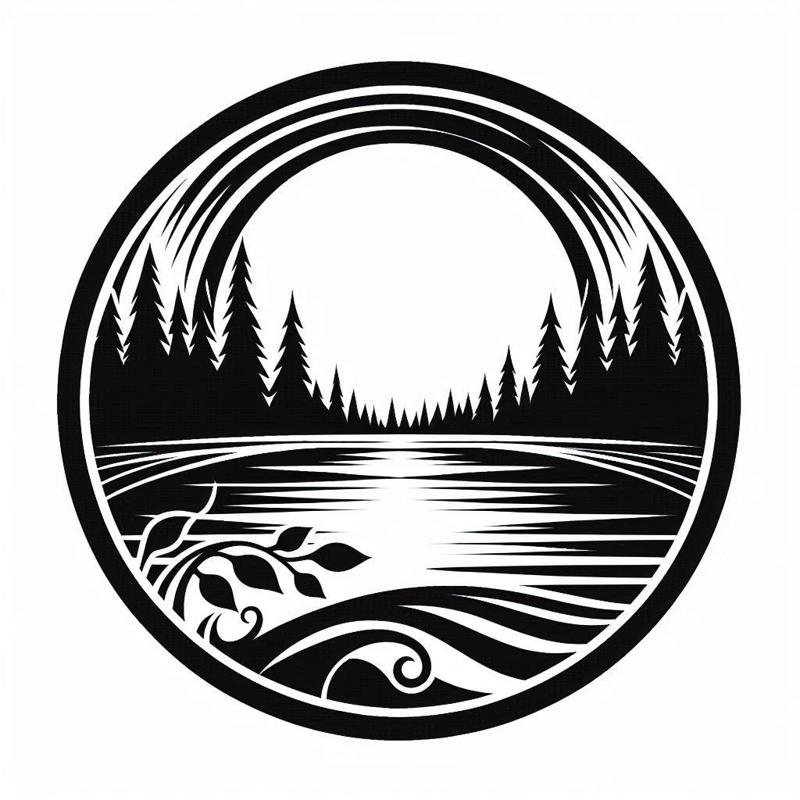 Wall art: Sunrise (four colours)