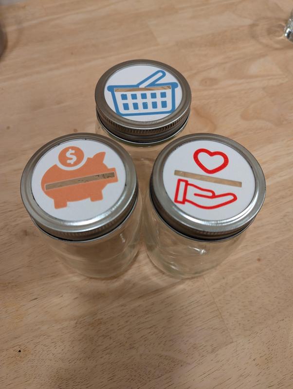 Mason Jar Piggy Banks