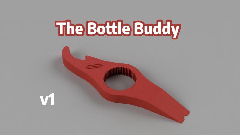 Bottle Buddy: Universal 3 in 1 Bottle Opener