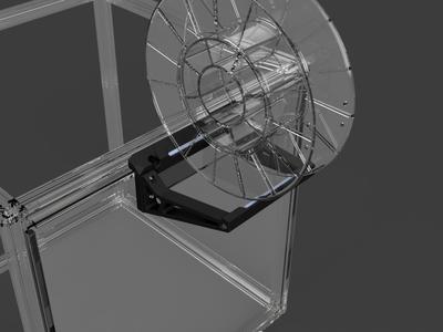 Voron Exhaust Spool Holder