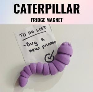 Caterpillar Articulated (Fridge Magnet)