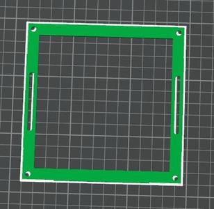 Flexible spacer for offset 140mm fans