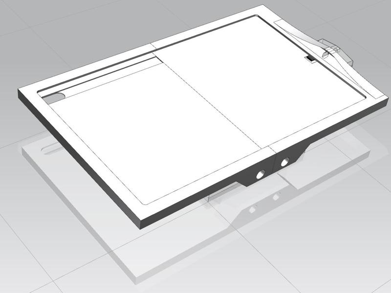 Case VESA Mount Samsung Galaxy Tab S7 FE 12.4"