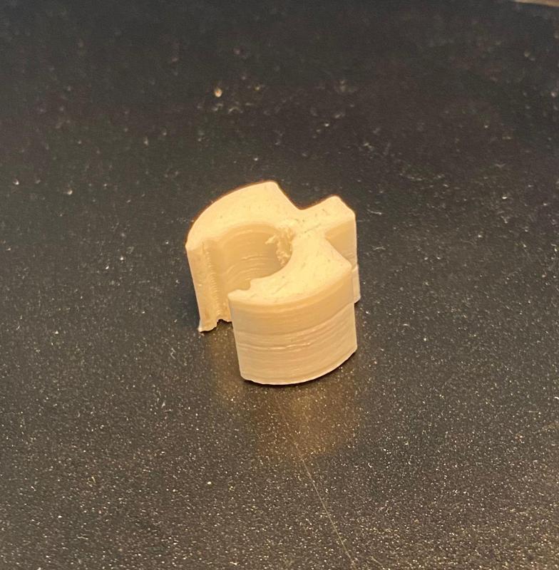 Clip for roman blinds