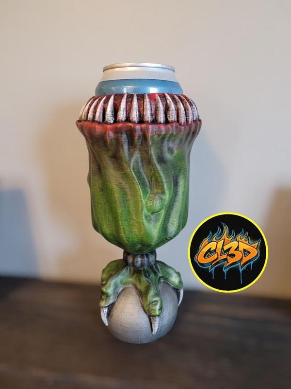 Monster Claw Goblet Can Koozie