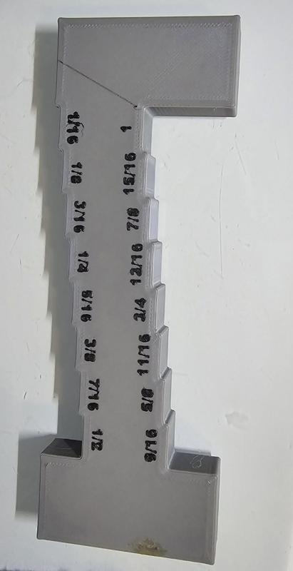 Table saw height gauge