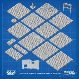 Vault Flooring Pack - Fallout: Wasteland Warfare