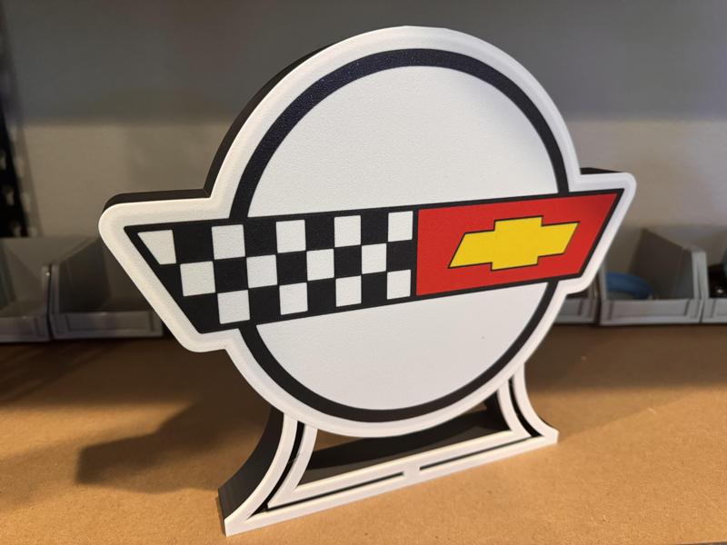 C4 Corvette Lightbox