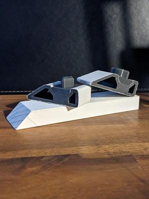 Simple & Miniature Sandpaper Block/Tool