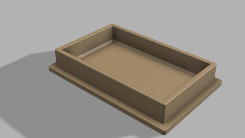 square pipe plug 4x6