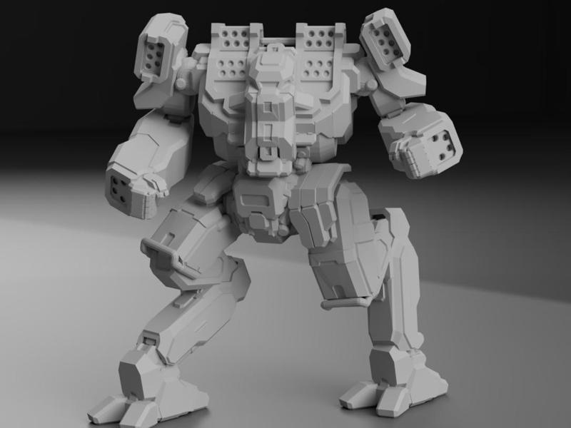 ARW-Prime Arctic Wolf for Battletech