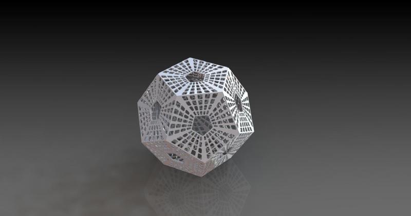 Sci-fi Dodecahedron