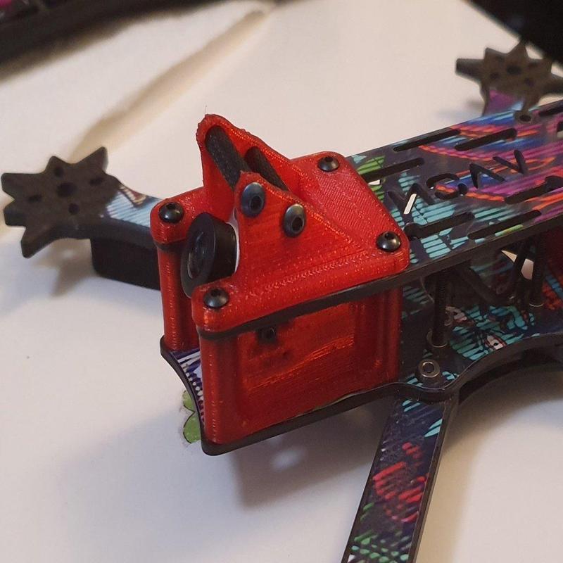 dji digital fpv camera mount for skitzo nova frame