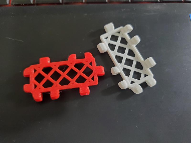 PolyPanel2 half square with diagonal mesh