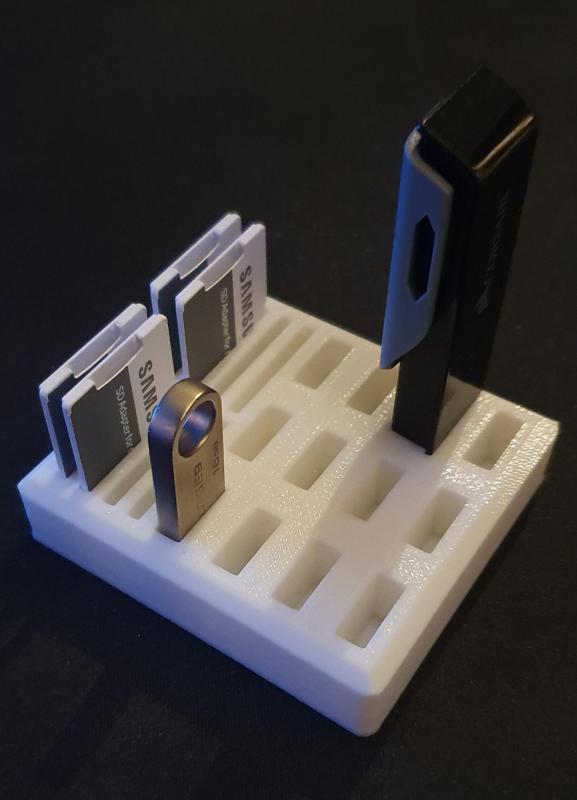 Holder Usb and SD card