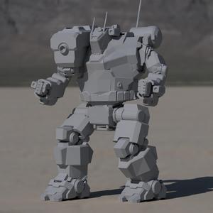 HBK-4G Hunchback for Battletech
