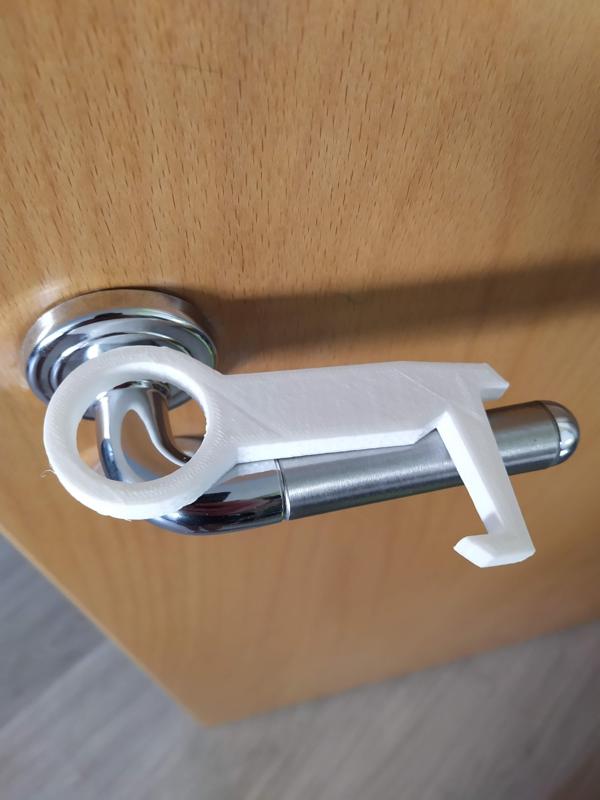 Safe Hand Door Opener and Code Typer