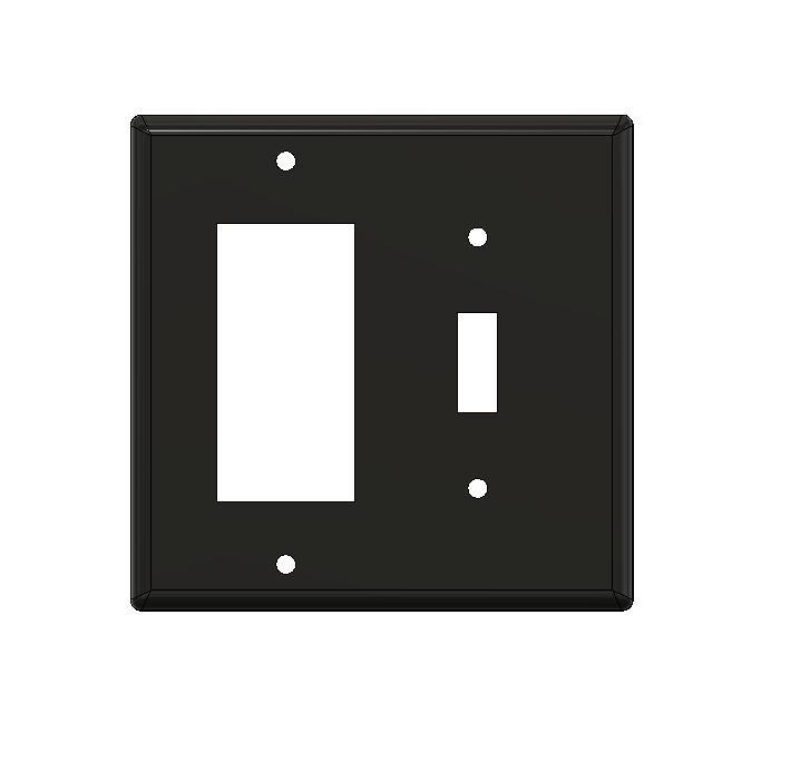 Toggle Switch - GFCI Outlet Wall Plate
