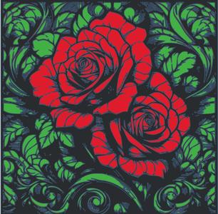 Roses 10 (three colours)