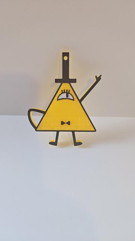 Bill Cipher Keychain