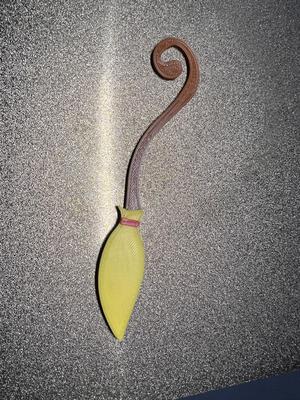 Boo sign - Detailed Broom