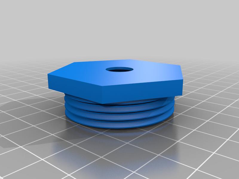 Nut for E14 moon lamp