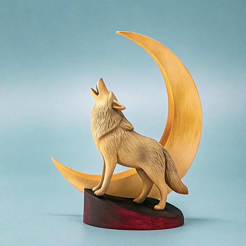 Moonlit Howl" figurine