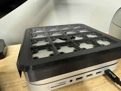 Mac Mini Gridfinity Adaptor