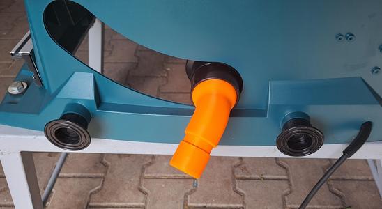 Makita MLT100N table saw - vacuum cleaner adapter