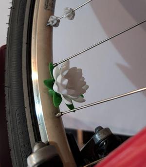 Lotus Flower Bike Valve Cap