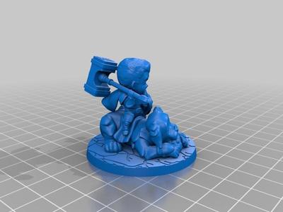 Holy Cross and Scruffy