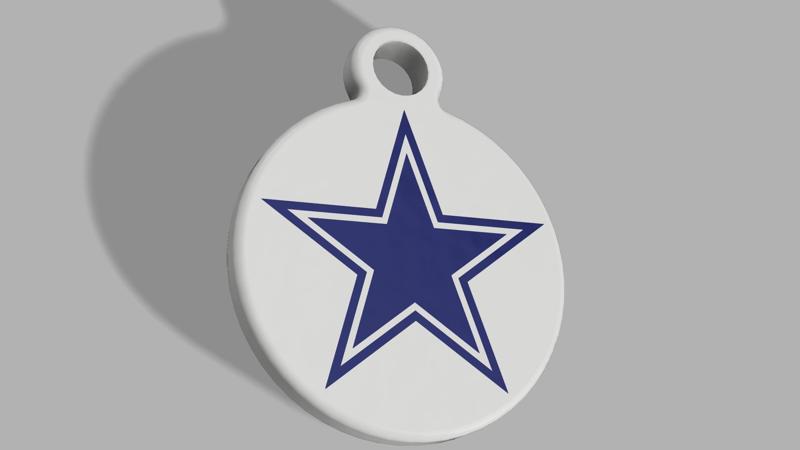 NFL - Dallas Cowboys Keyring