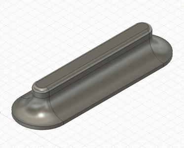 Sliding door outside handle