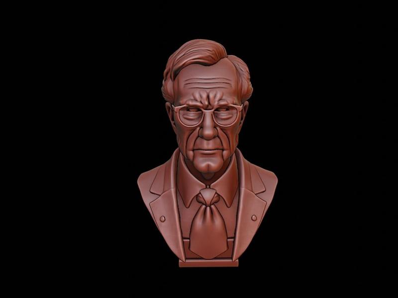 John Rawls Bust