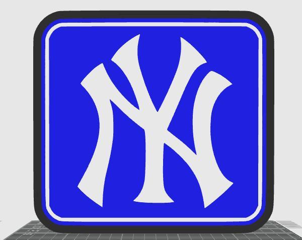New York Yankees Light box