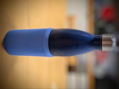 Bottle case for grip and stability