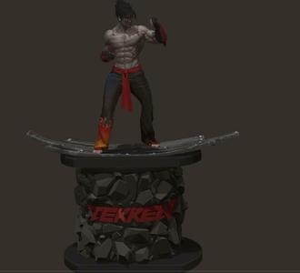 Jin Kazama Tekken 3 Fan art.