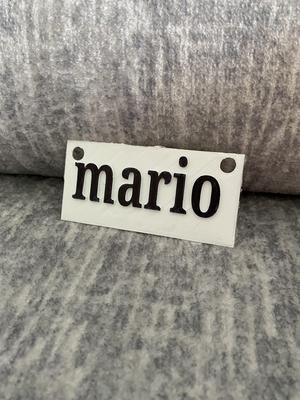 Mario video game sign