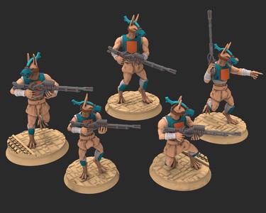 Ta-Khefet - Amun | Laser Marksmen - Modular Greanan Infantry