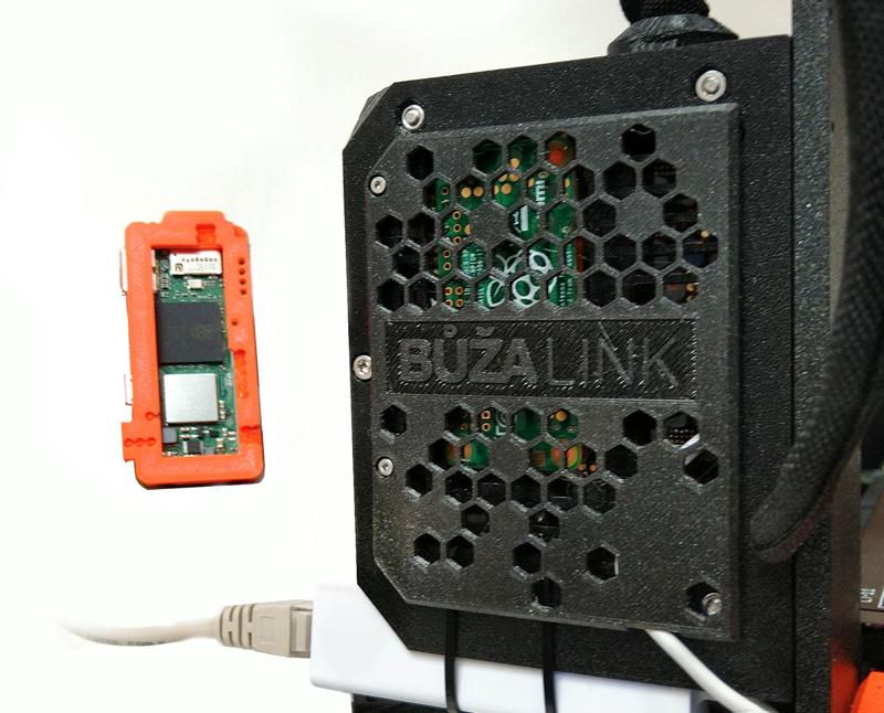 RPi Zero 2  frame, cover, pliers MK3/S+