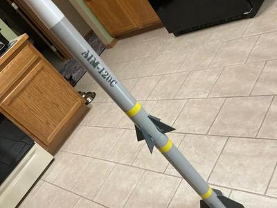 AIM-120C AMRAAM MISSILE FULL SIZE