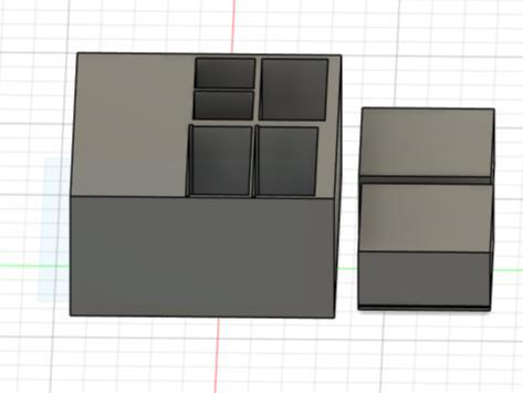 organizator with drawers
