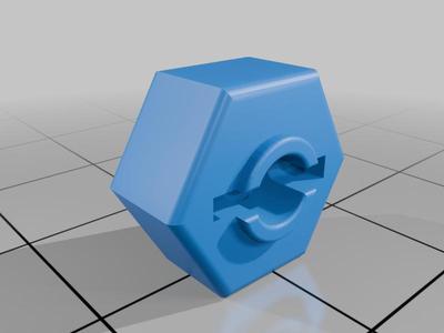 Losi Mini-T 1.0 12mm wheel hex adapter