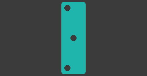 Door Hinge Spacers (30x60mm 3 hole)