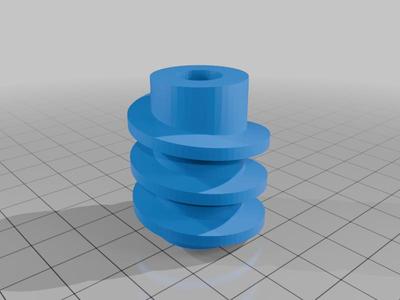 Snapper 7027606 Worm Gear for 44 inch 2-Stage Snowblower 